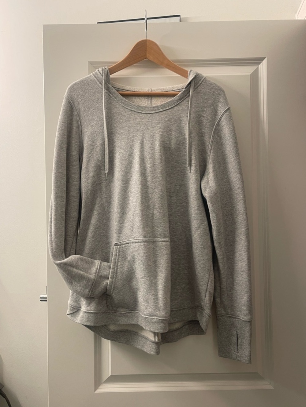 tek gear Women's Light Gray Pullover Hoodie